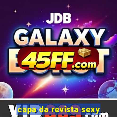 capa da revista sexy